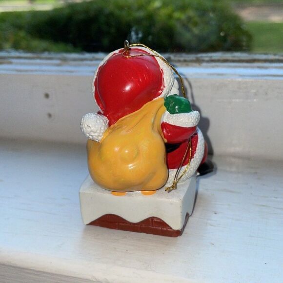 Vintage 1987 Avon Gift Collection Santa Light Up Musical Ornament - Picture 3 of 8